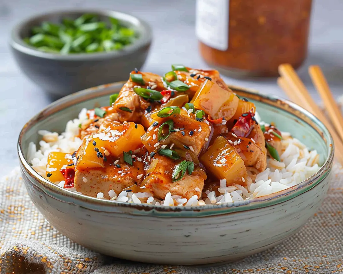 Sweet Hawaiian Crockpot Chicken