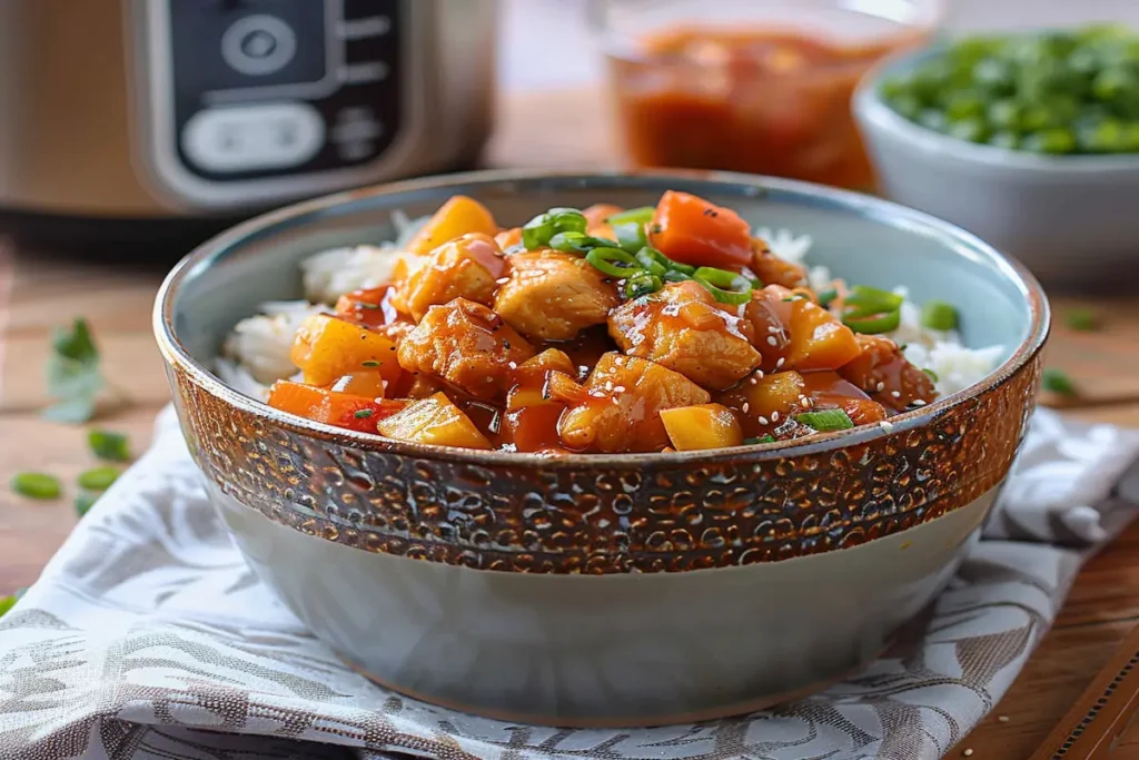 Sweet Hawaiian Crockpot Chicken