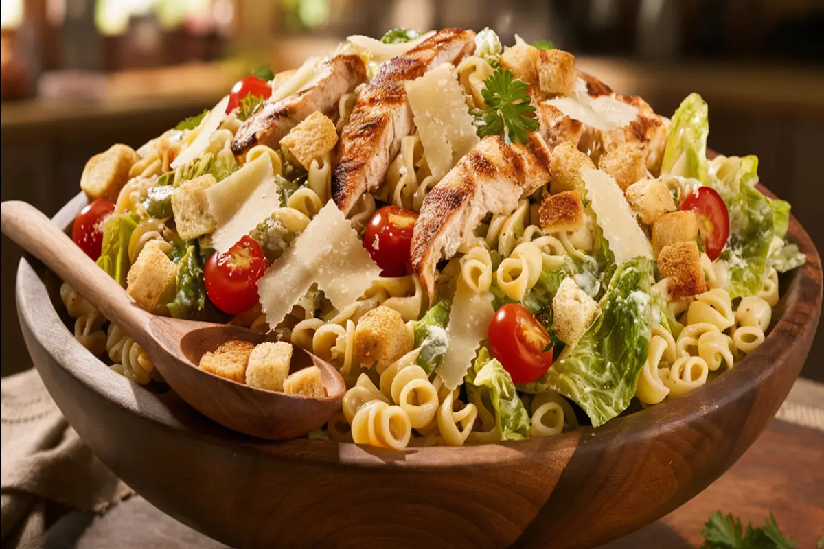 Caesar Pasta Salad Recipe