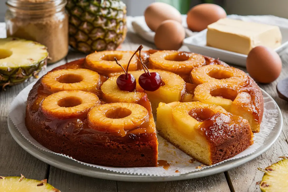 Pineapple Upside-Down Cake