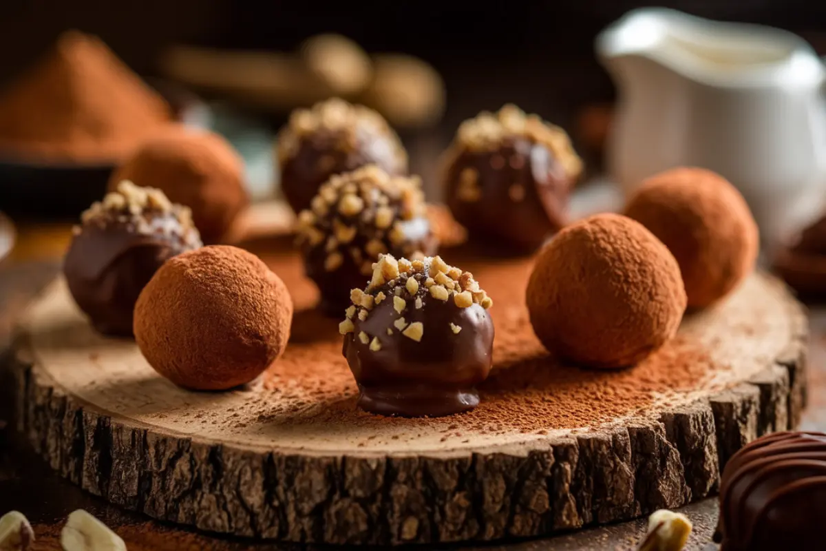 What makes a chocolate a truffle?