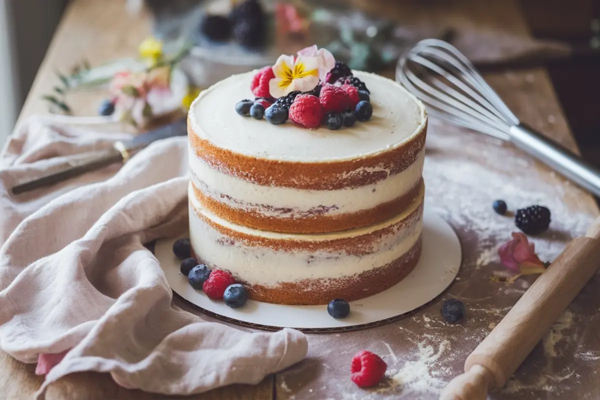 Why is my naked cake?