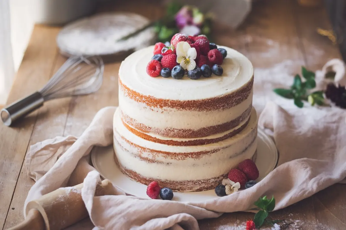 Why is my naked cake?