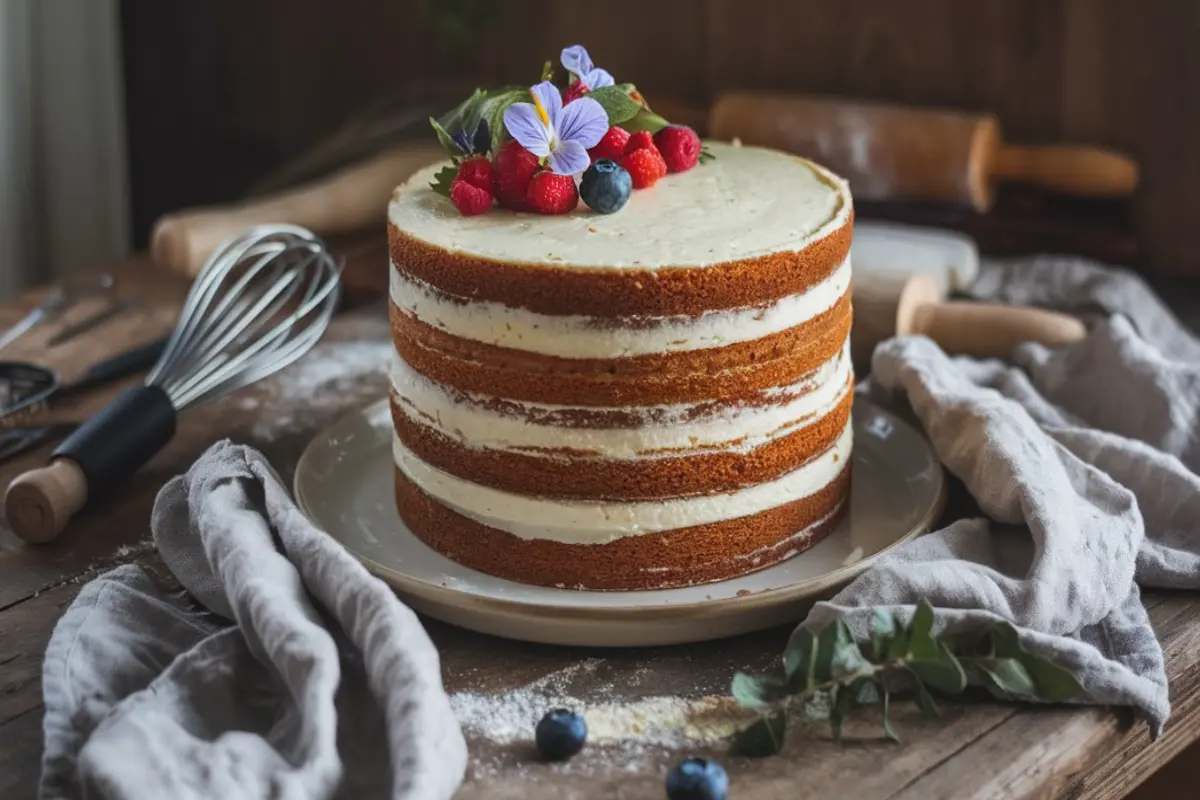 Why is my naked cake?