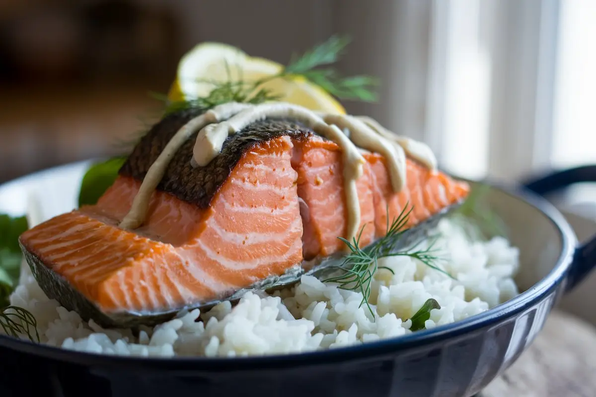 Salmon and Rice Recipe