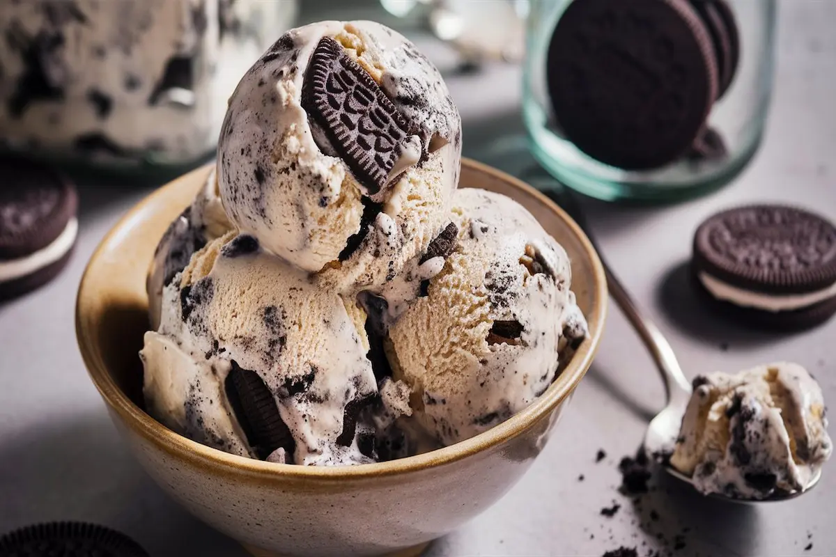 Oreo ice cream