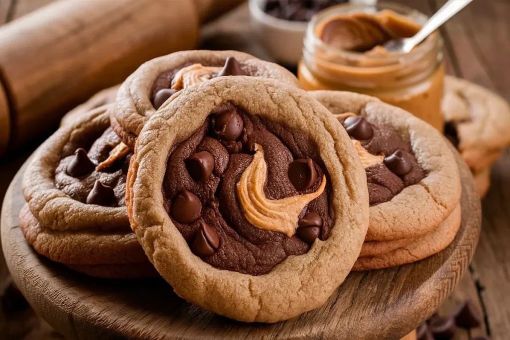 Chocolate Peanut Butter Cookies