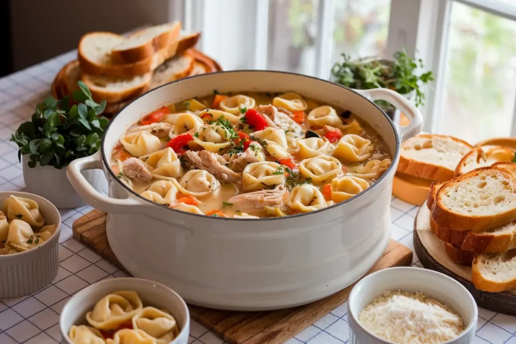 chicken tortellini soup recipe