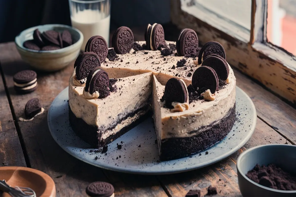 No-Bake Oreo Cheesecake