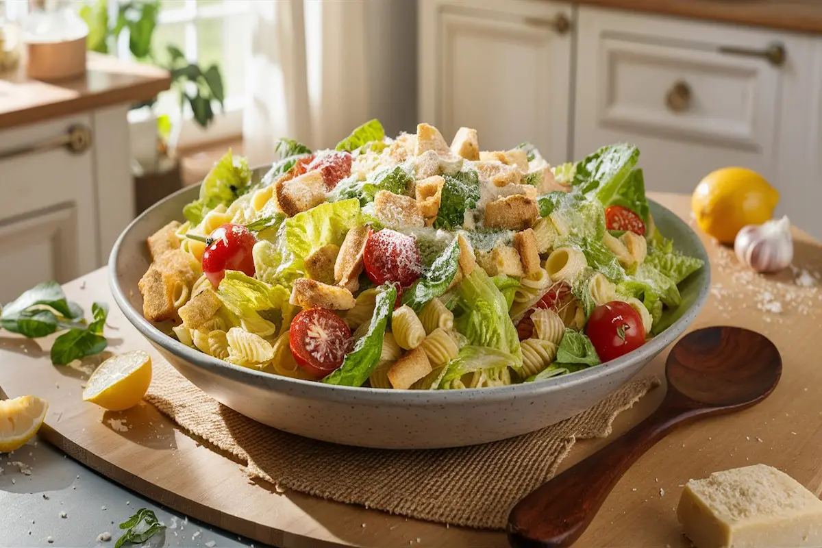 Caesar Pasta Salad