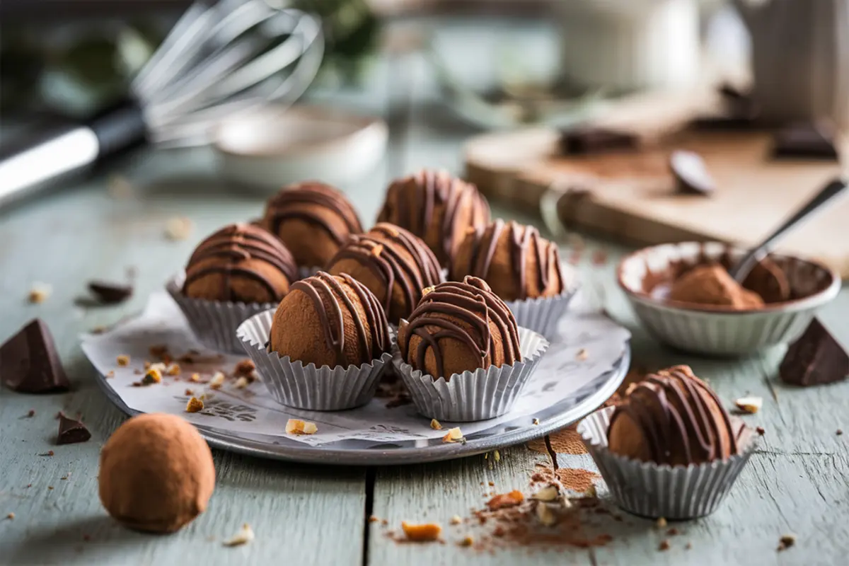 chocolate truffles