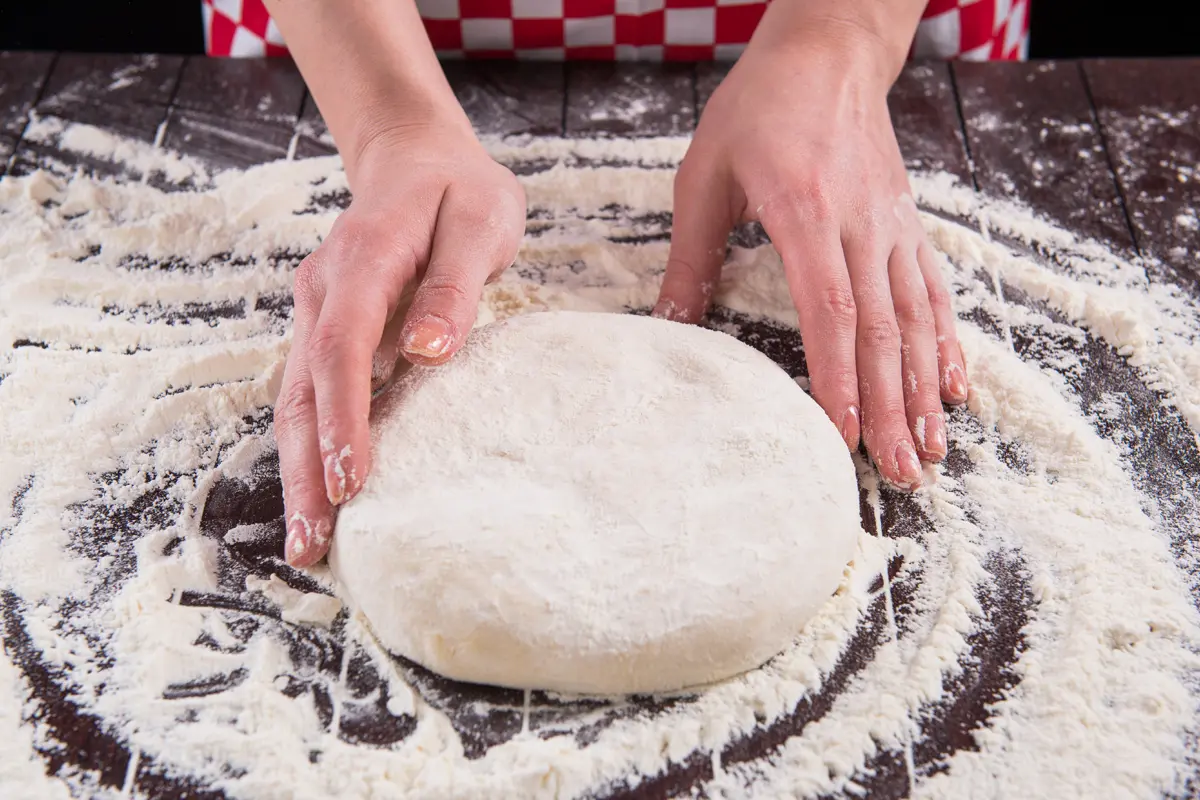 pizza dough recipe using 00 flour whole tomatoes and chimichurri