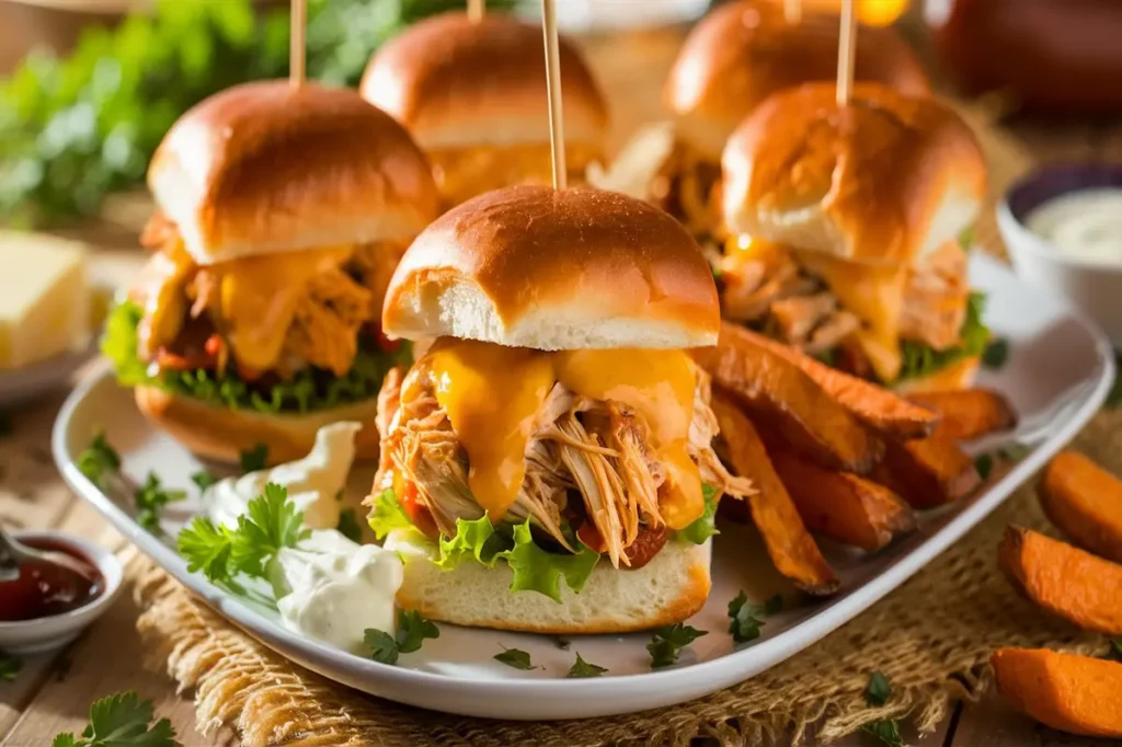 Buffalo Chicken Sliders