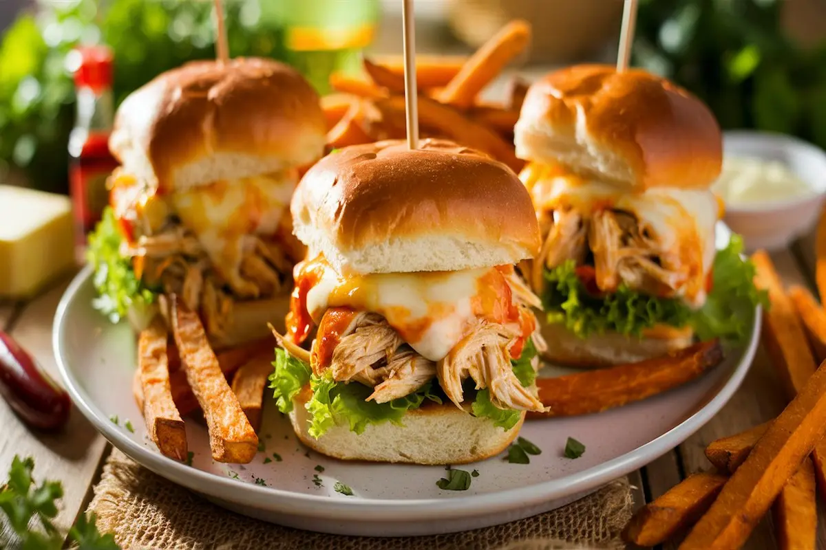 Buffalo Chicken Sliders