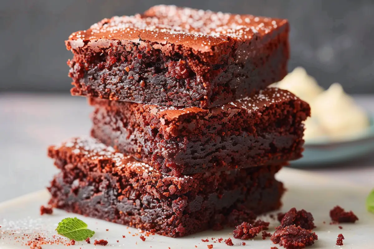 red velvet brownies