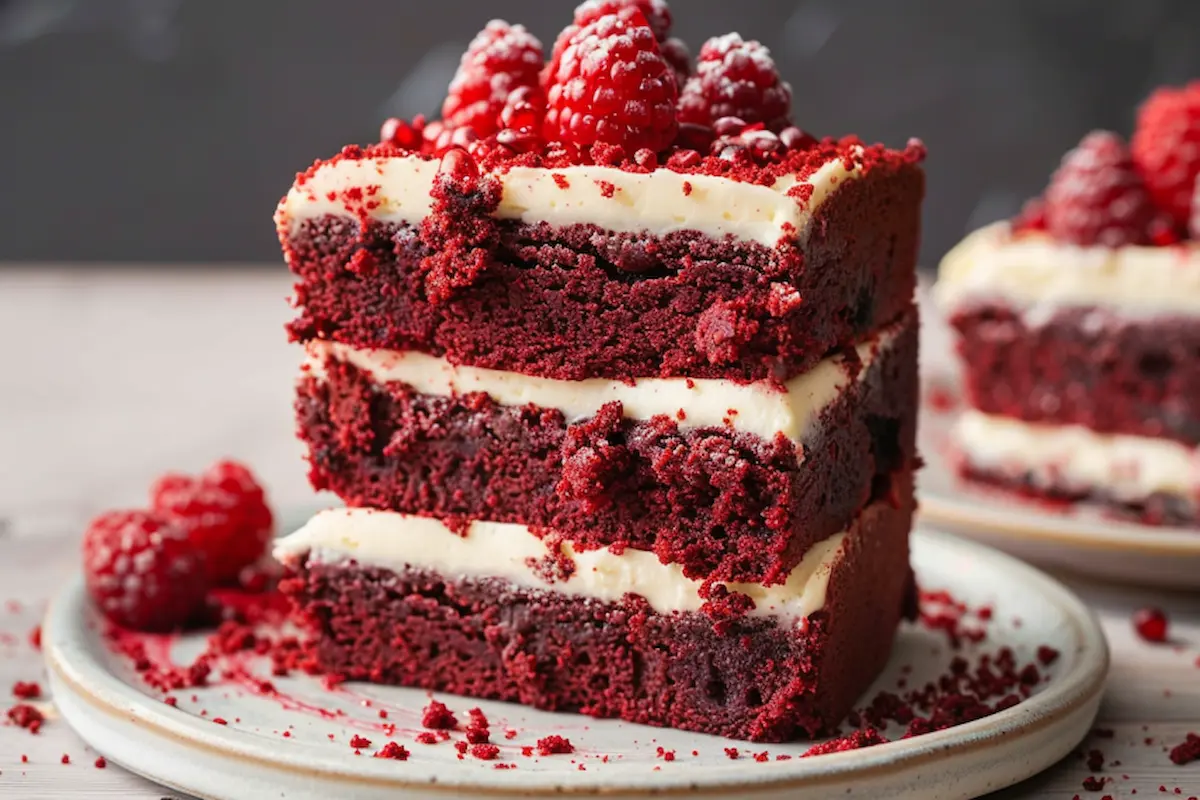 red velvet brownies