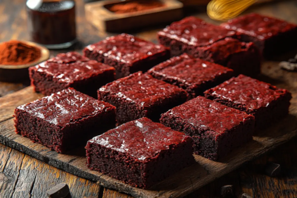 red velvet brownies recipe