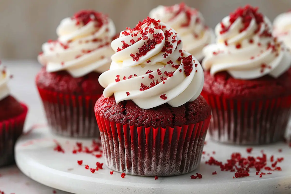 red velvet cupcakes