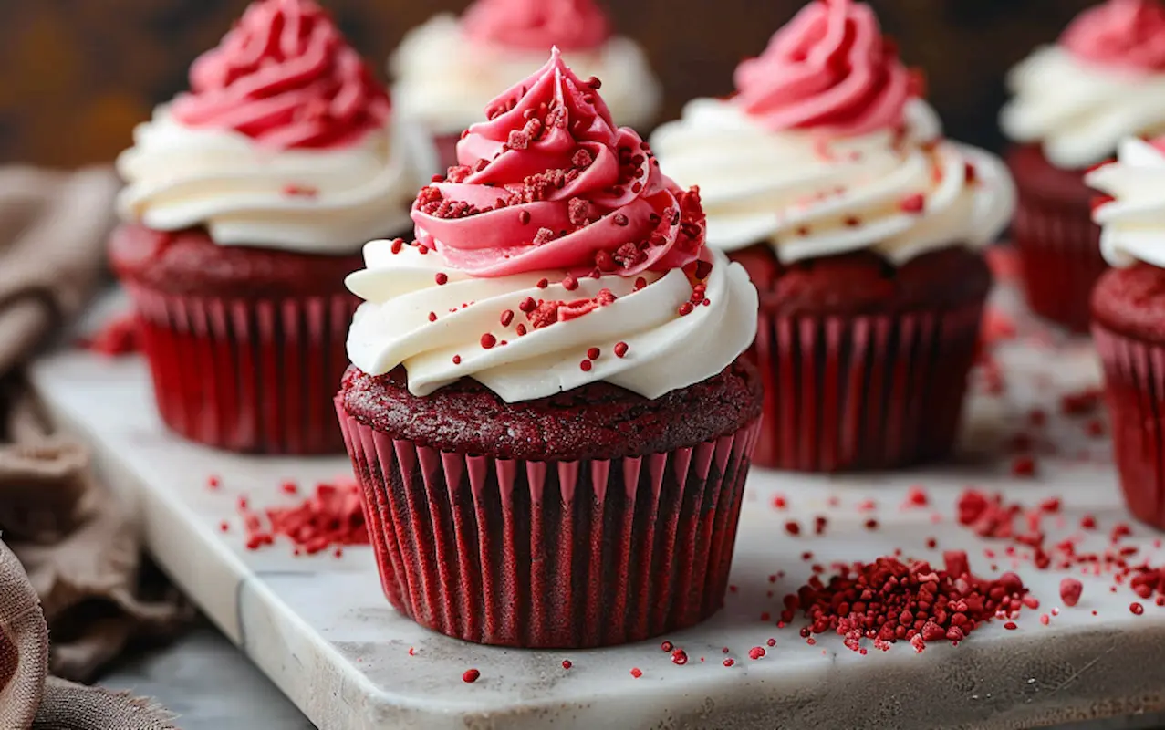 red velvet cupcakes