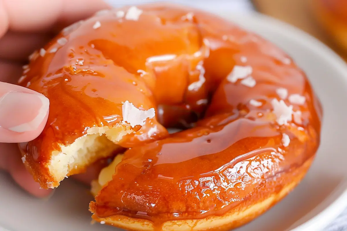 creme brulee donut
