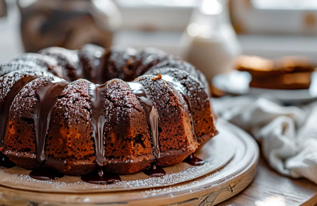 Sticky Ginger Loaf Cake Recipe