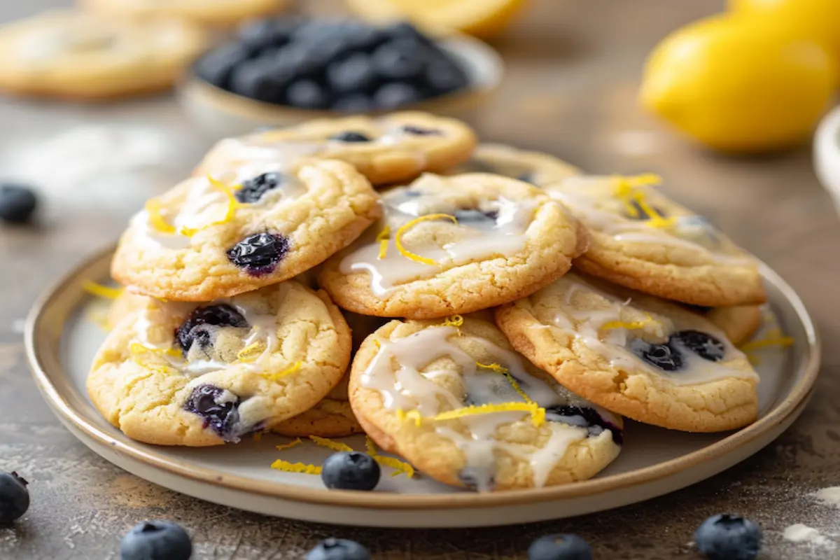 Lemon Blueberry Cookies Recipe