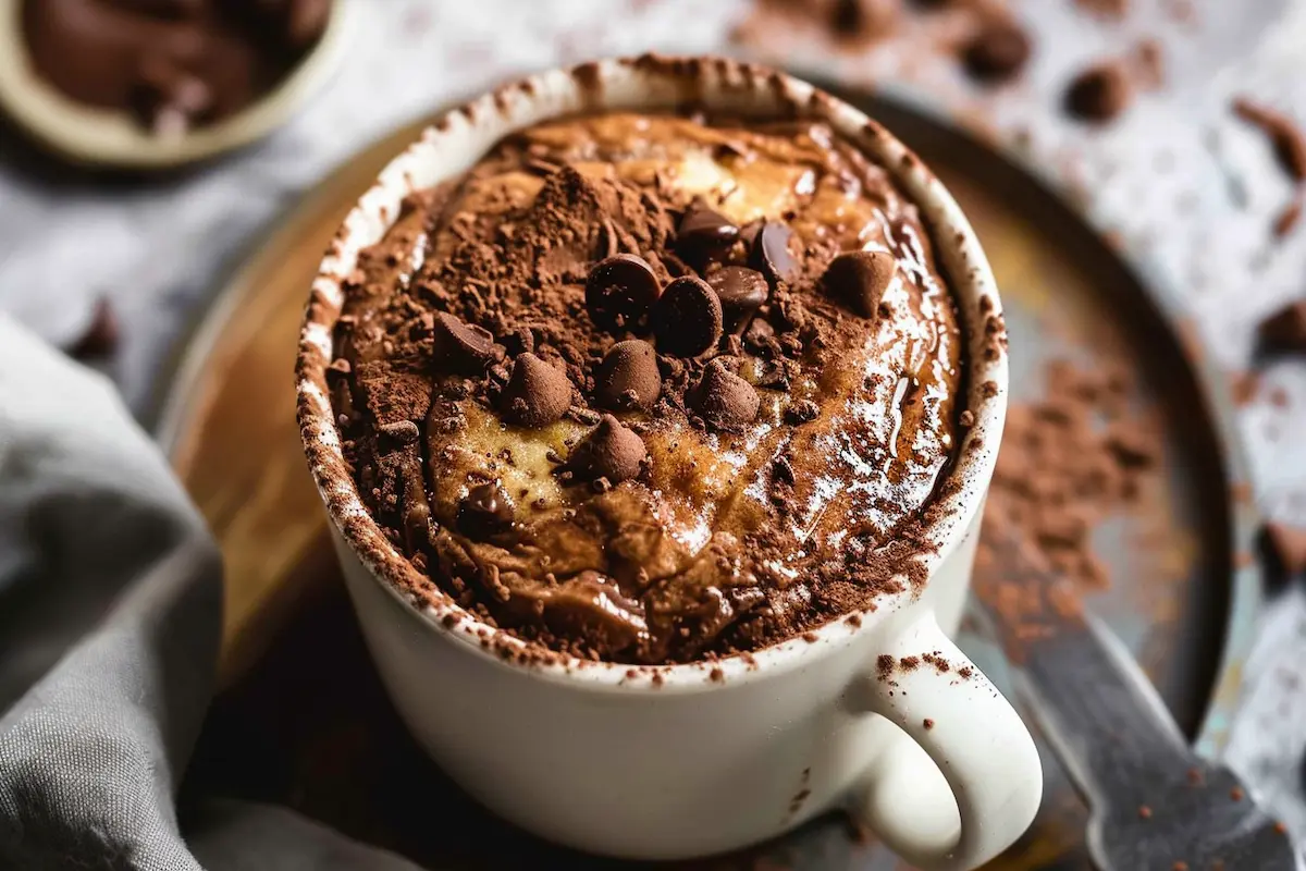 3 Ingredient Mug Cake