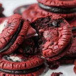 Homemade Red Velvet Oreos