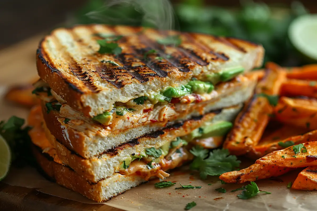 Chipotle Chicken Avocado Melt