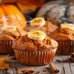 Pumpkin Banana Muffins