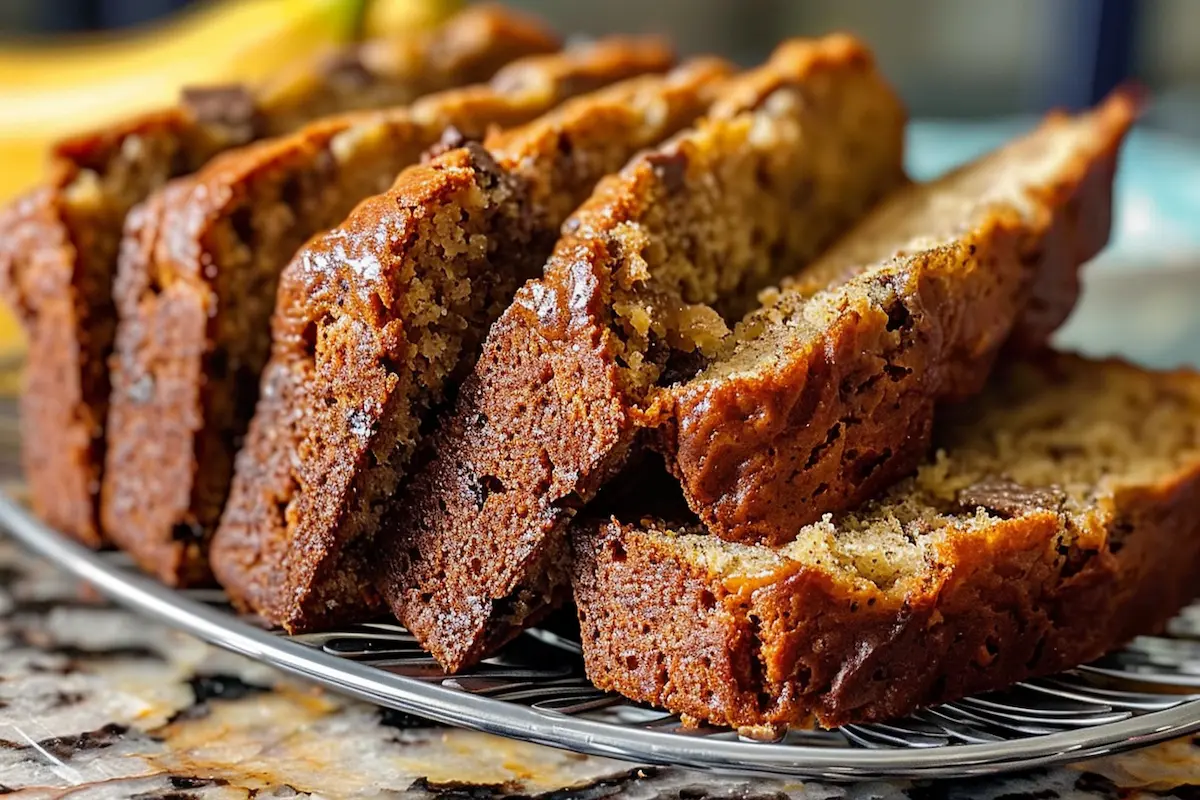 4 Ingredient Banana Bread Recipe