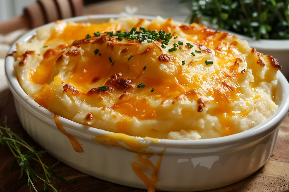 Cheesy Mashed Potatoes