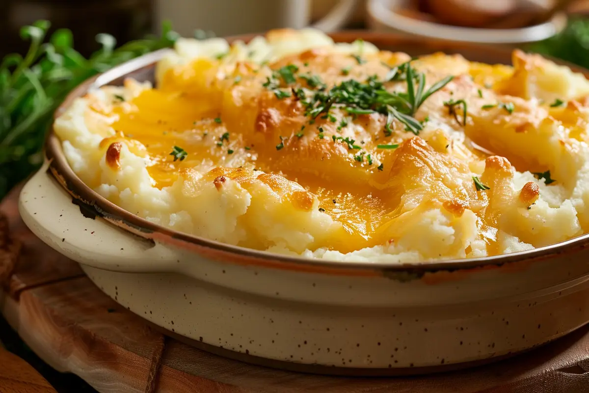 Cheesy Mashed Potatoes