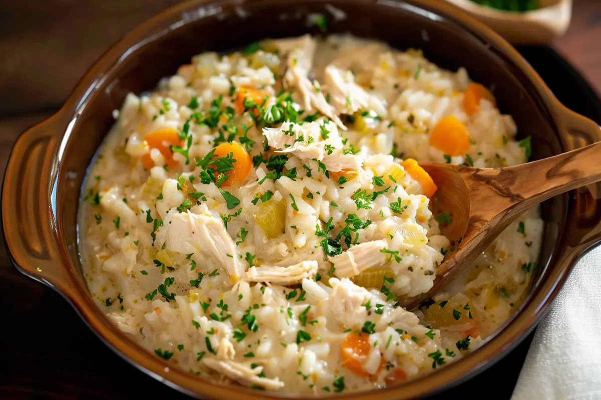 Crock Pot Chicken and Rice recipe