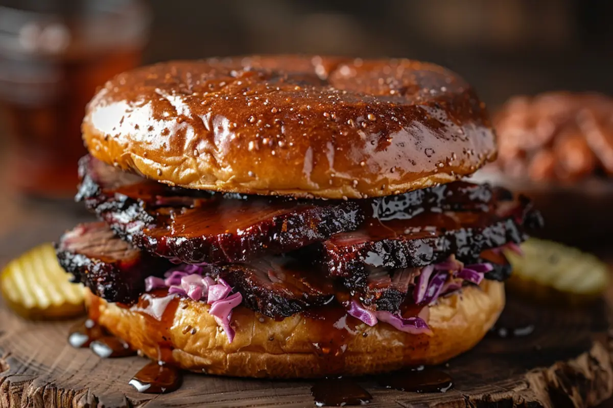 beef brisket sandwich