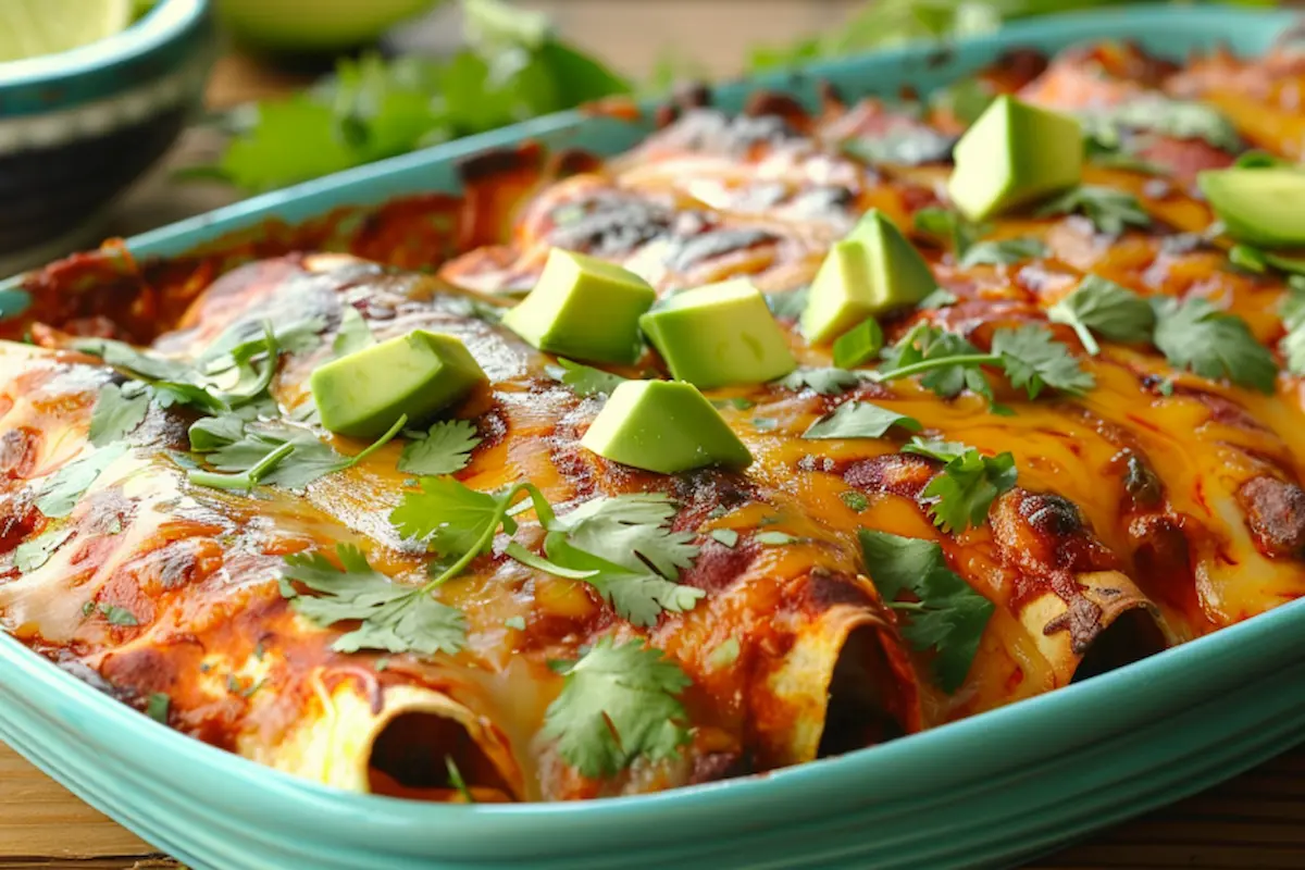 cheesy chicken enchiladas Recipe