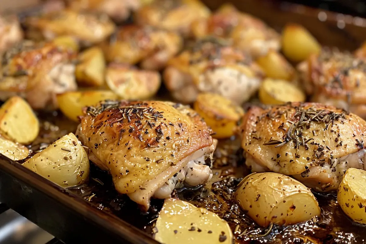 chicken and potatoes recipe