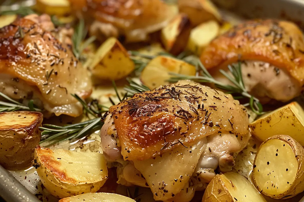 chicken and potatoes recipe