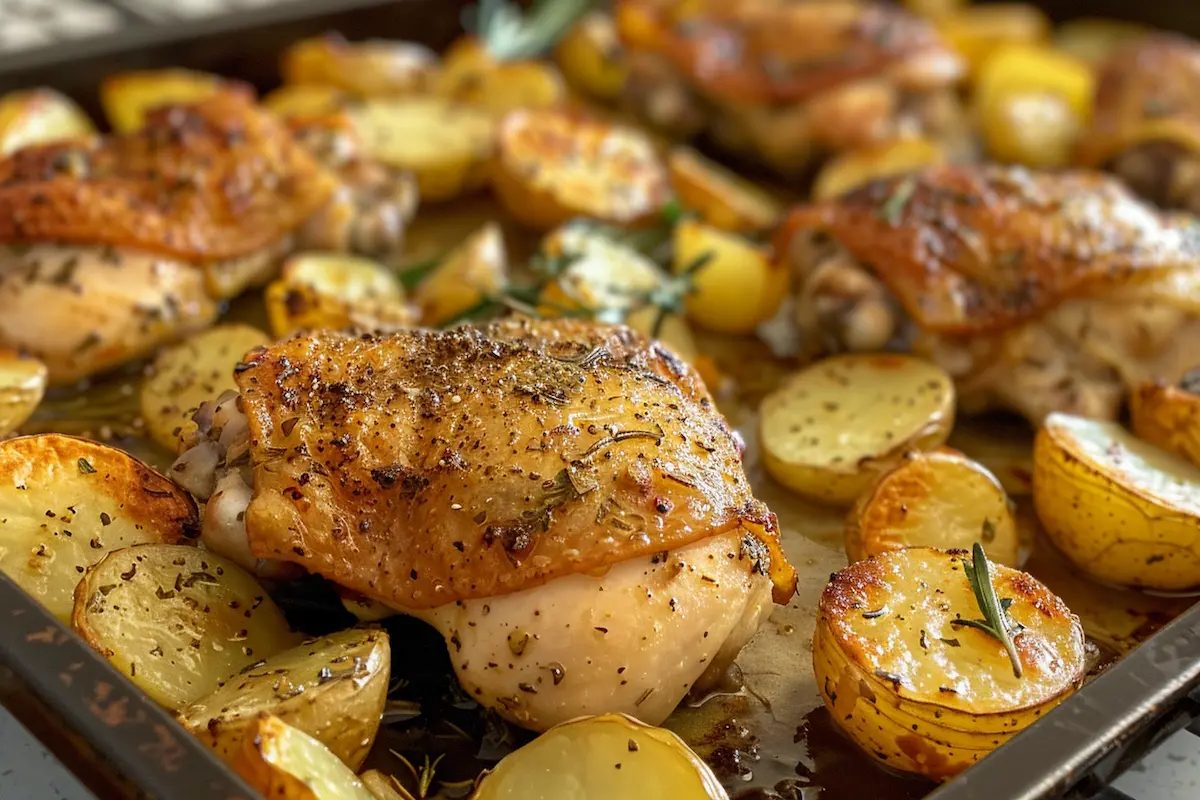 chicken and potatoes recipe