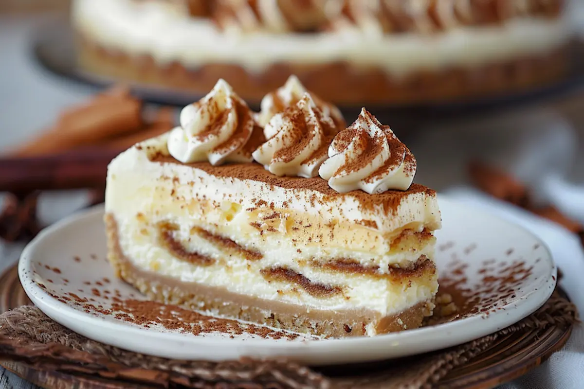 cinnamon roll cheesecake Recipe