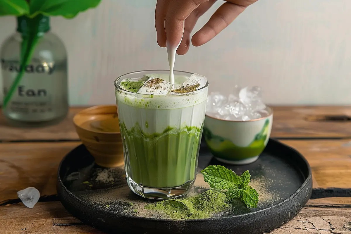 iced matcha latte recipe