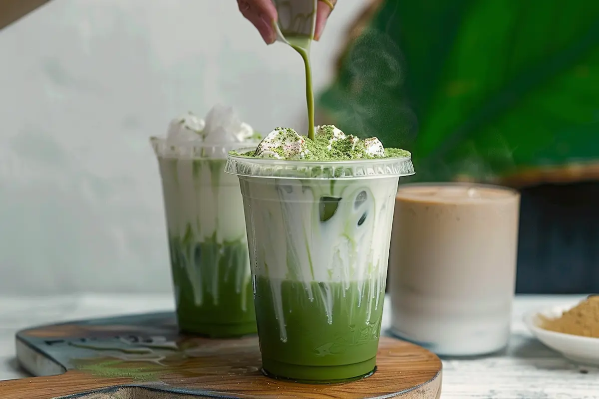 iced matcha latte recipe