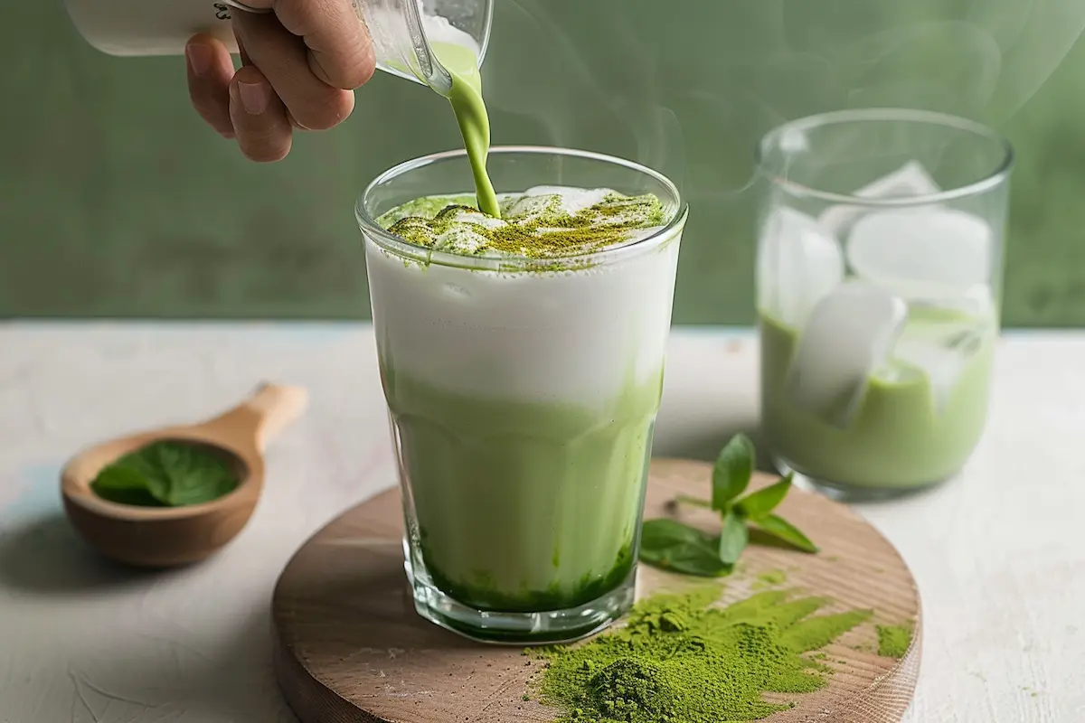 iced matcha latte recipe