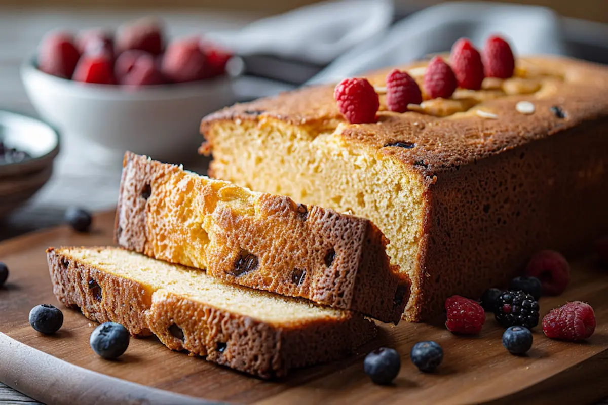 london pound cake