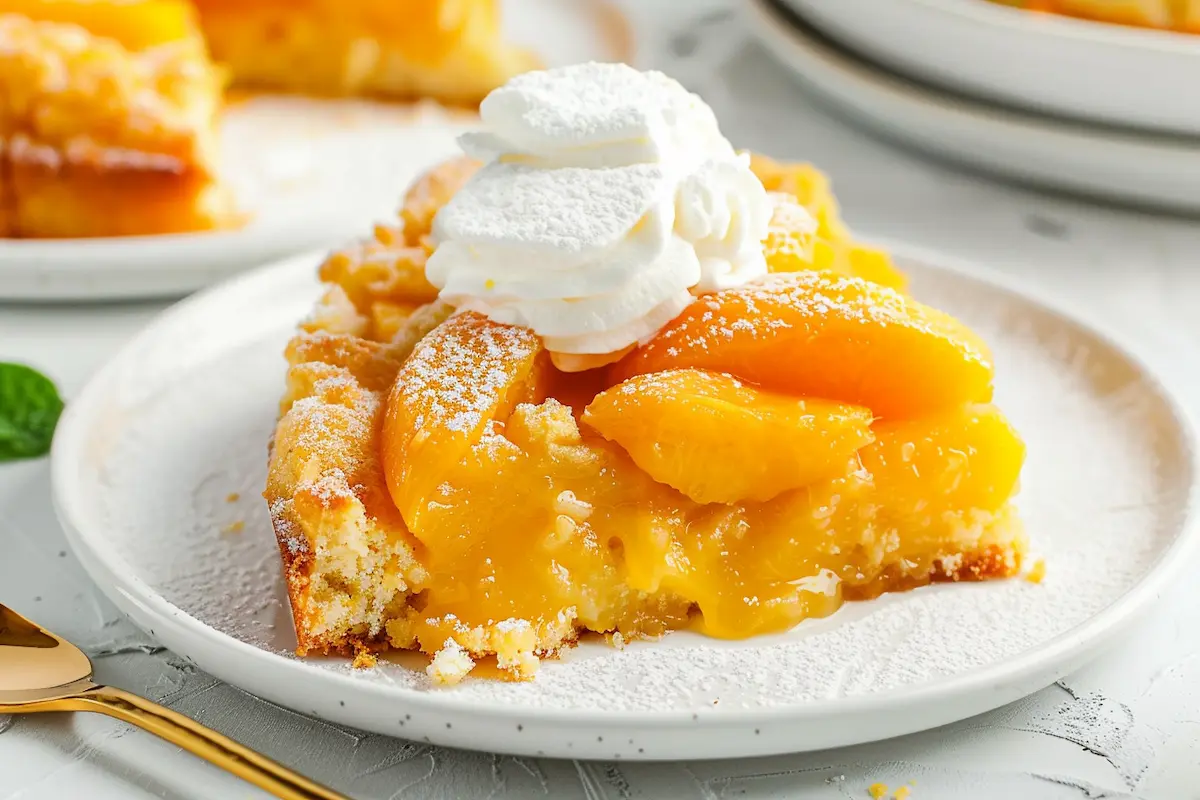 peach dump cake recipe