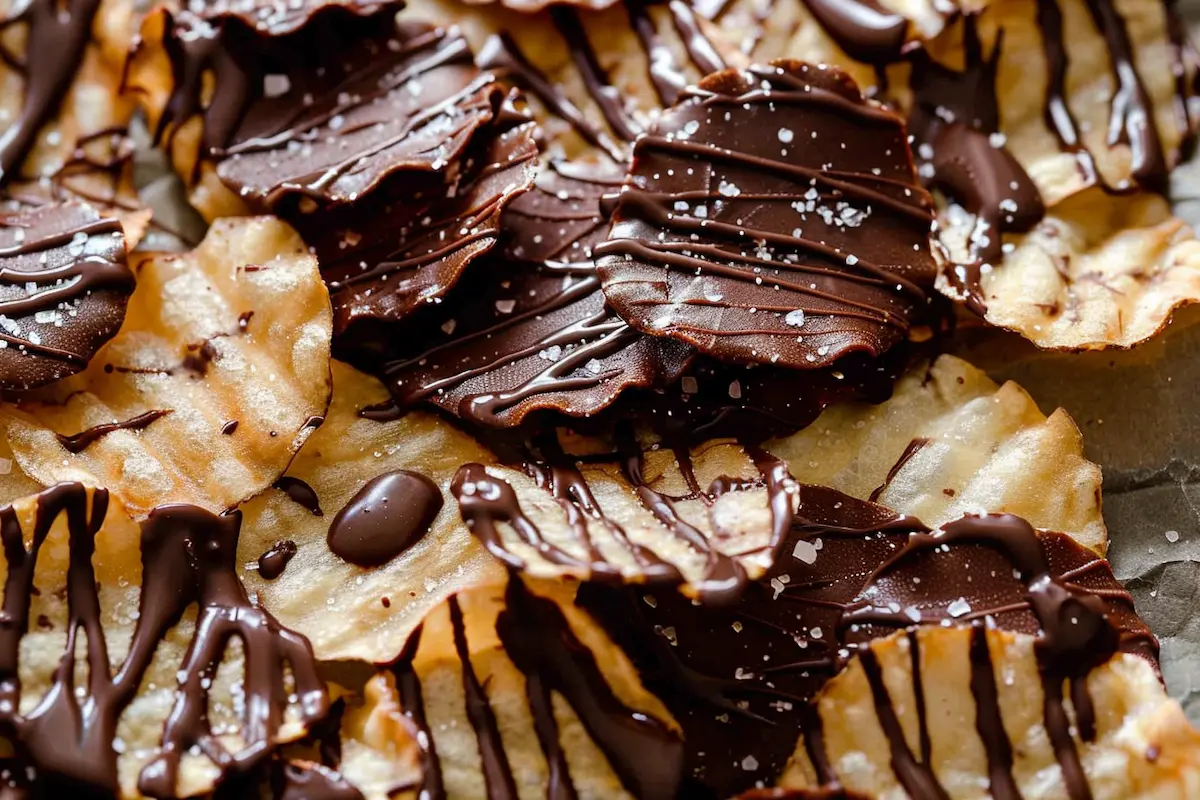 Chocolate Covered Potato Chips
