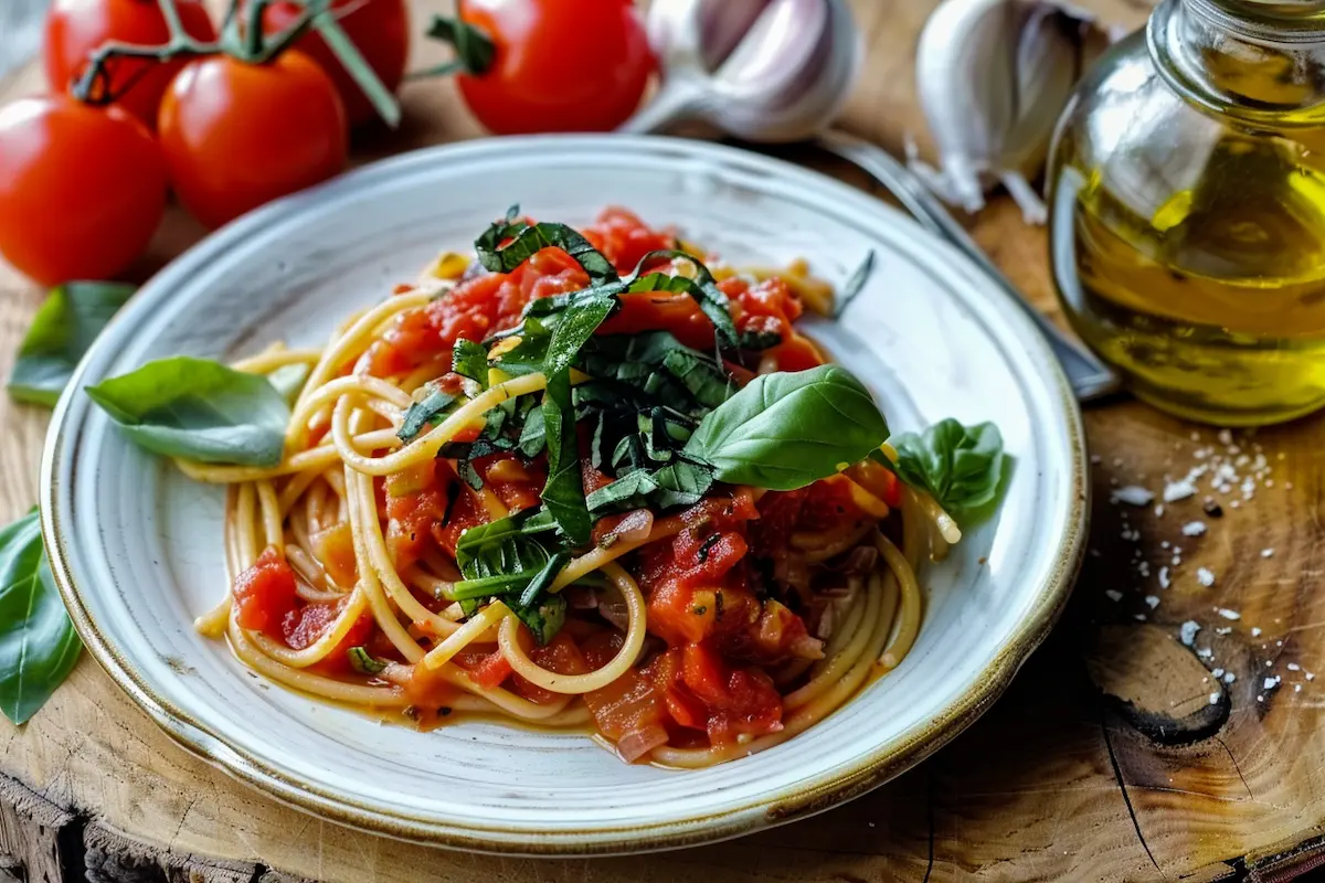 mediteranean farm houe spaghetti sauce recipe