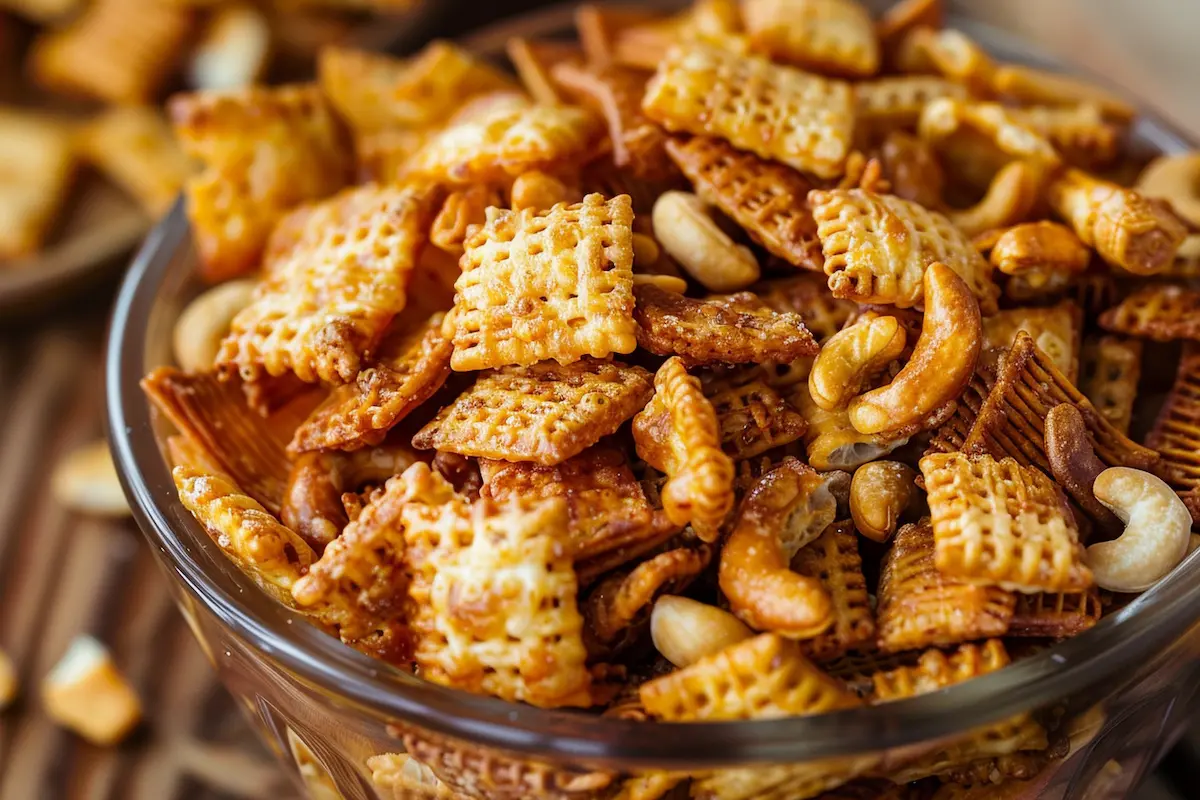chex mix recipe oven