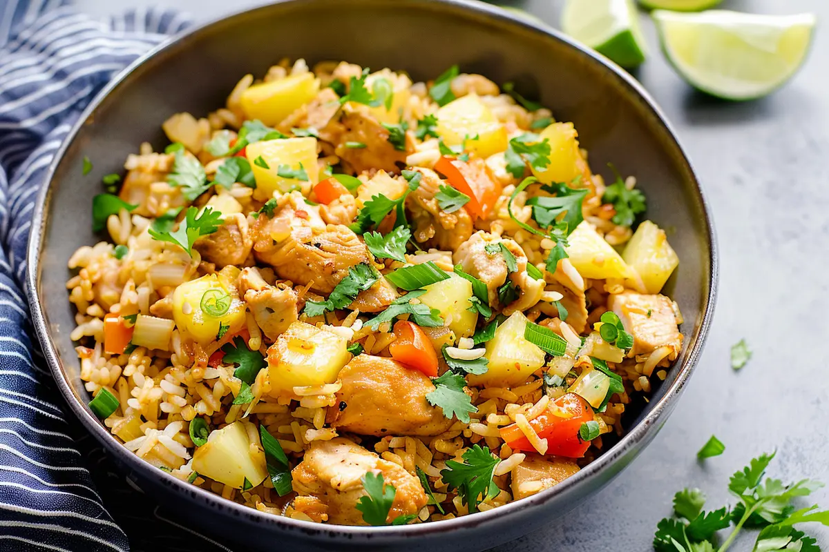 Pineapple Chicken and Rice