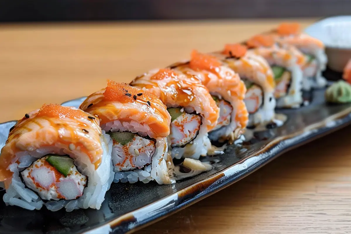 salmon tempura roll